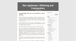 Desktop Screenshot of danappleman.com